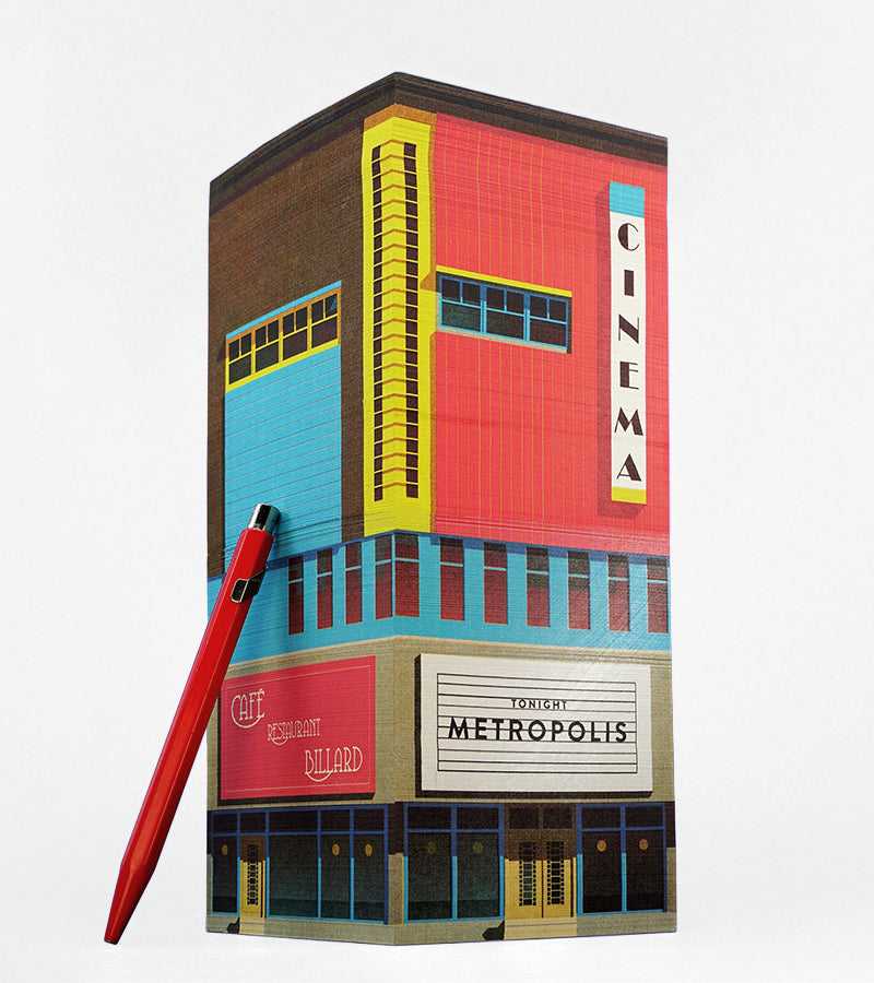 L'avant gardiste Paperscraper Bloc-note XXL Cinema bureau