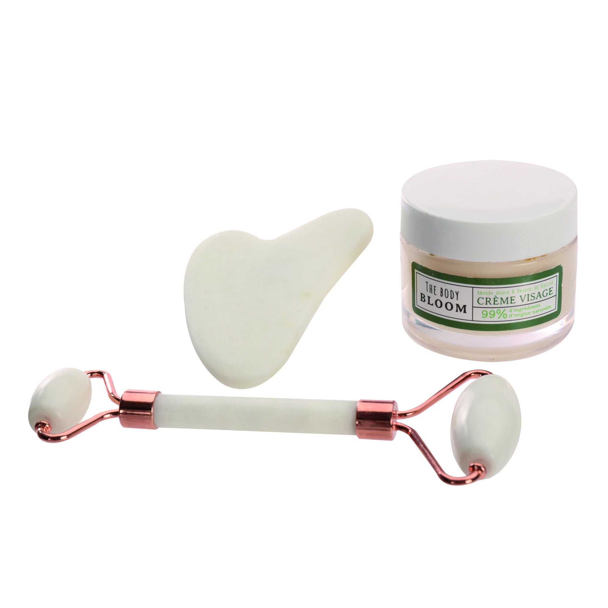 Stokomani Beauté et bien-être coffret soin visage jade 3 pièces