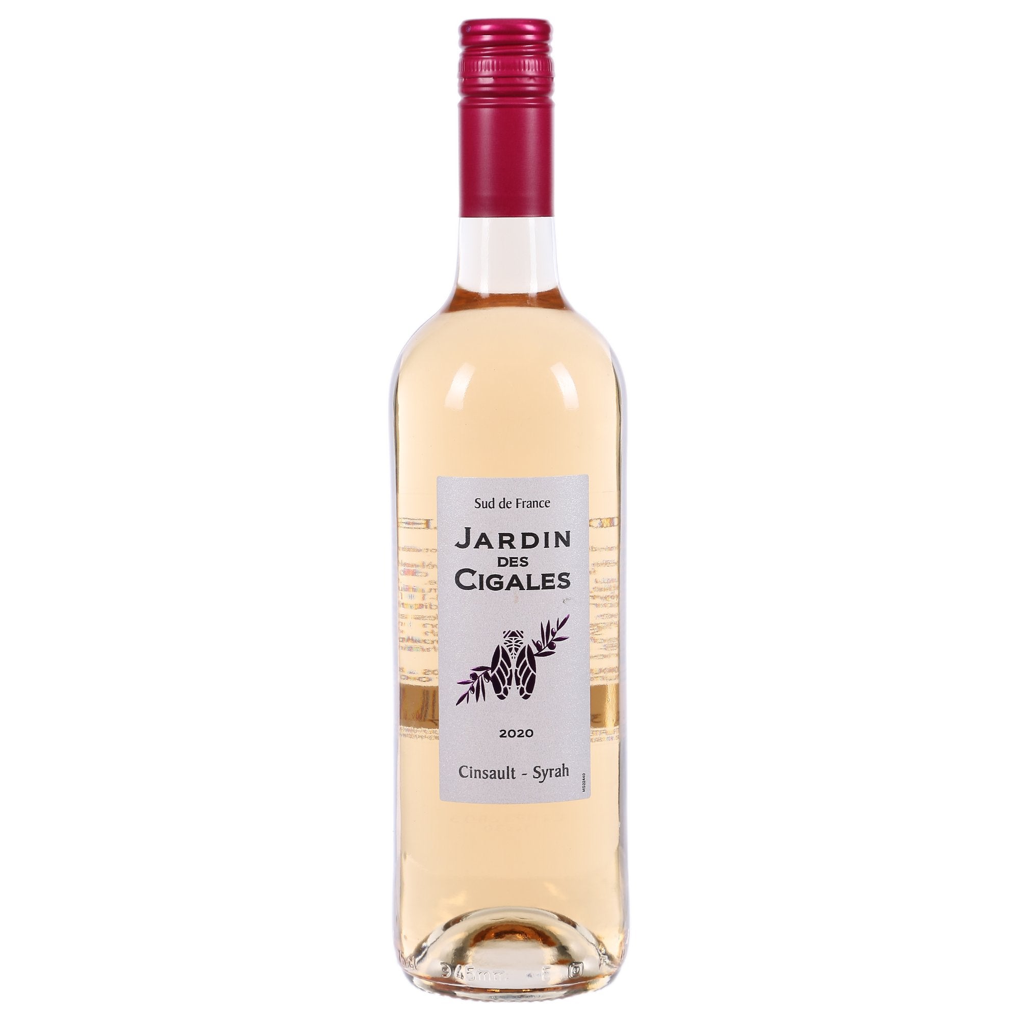 Jardin des Cigales vin IGP 2020 13% bouteille