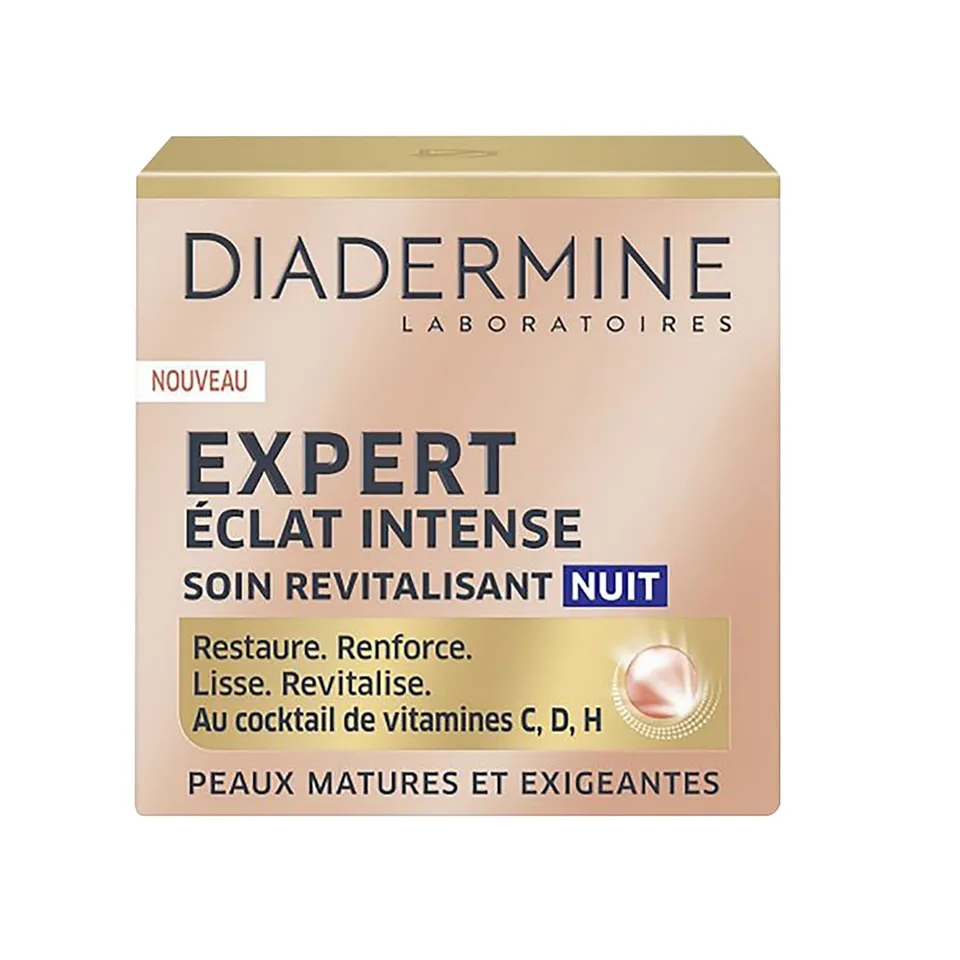 Soin revitalisant nuit vitamine C éclat intense visage