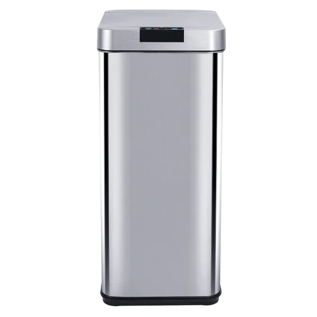 Parkside Poubelle automatique 50L acier inox capteur sans contact