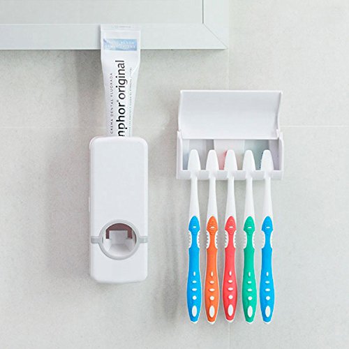 Shop-Story Maison distributeur dentifrice porte-brosses automatique