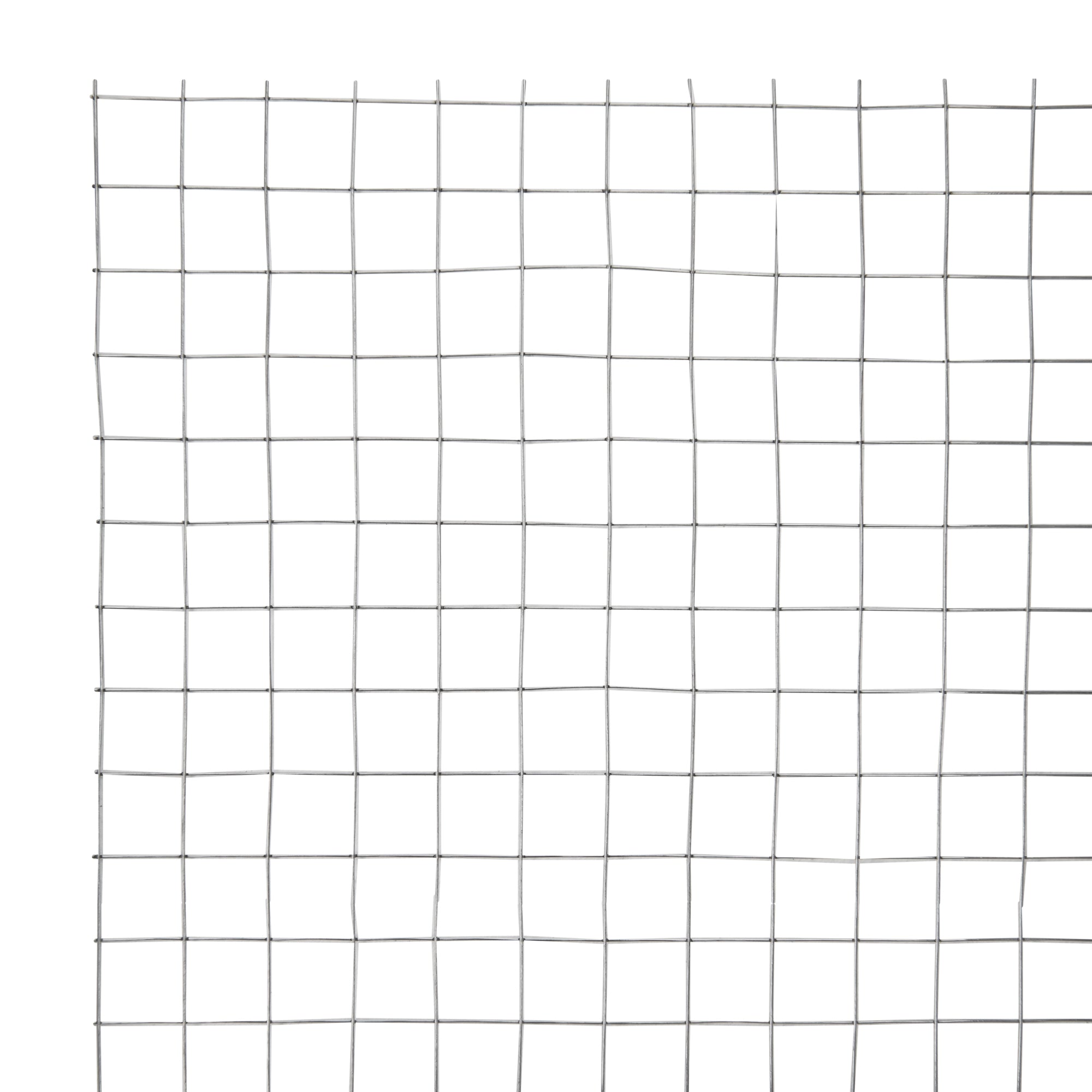 ECD Germany Garten grillage volière 1x10m argent 12x12 mm