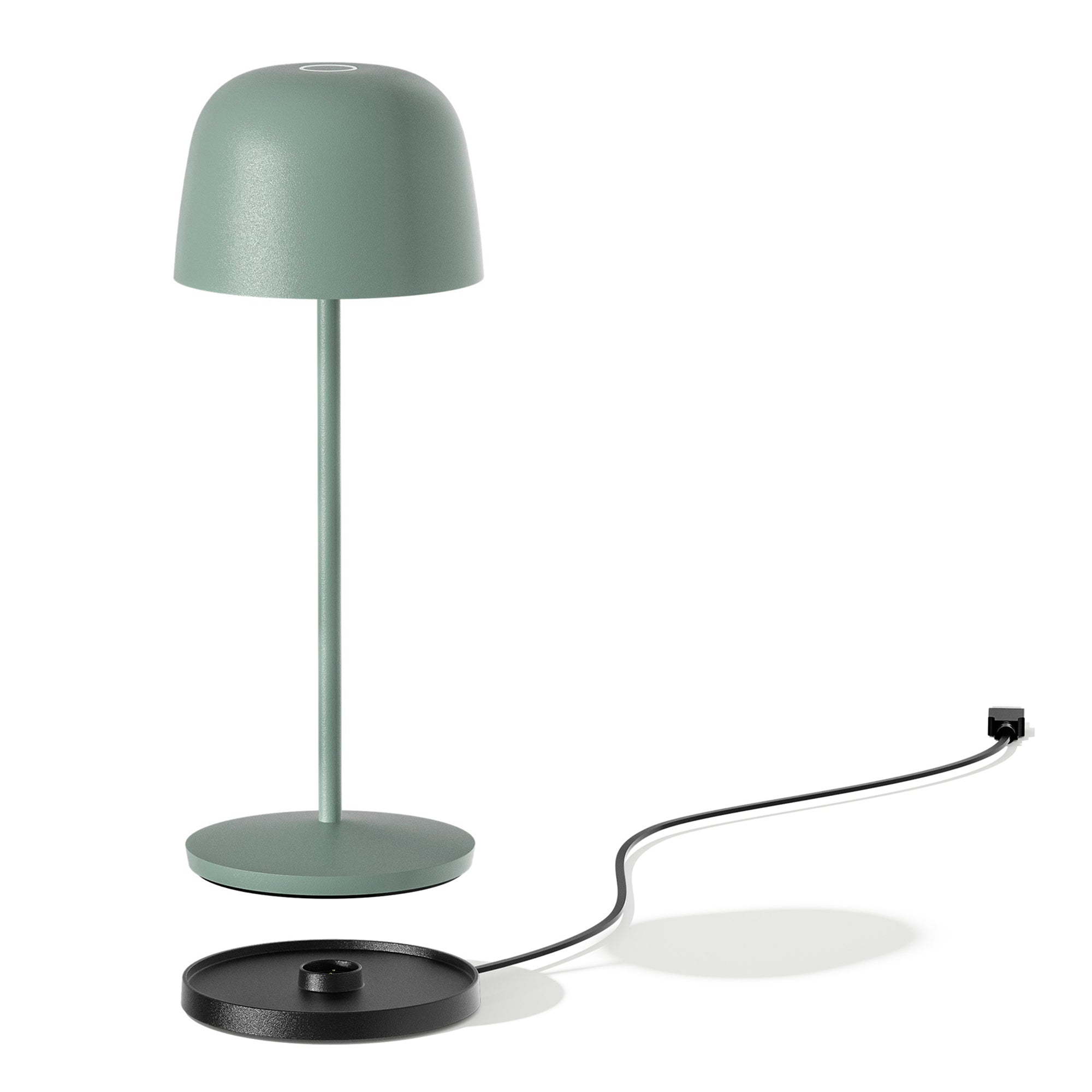 Red Deco Lampe sans fil SOPHIA OLIVE tactile H28cm verte