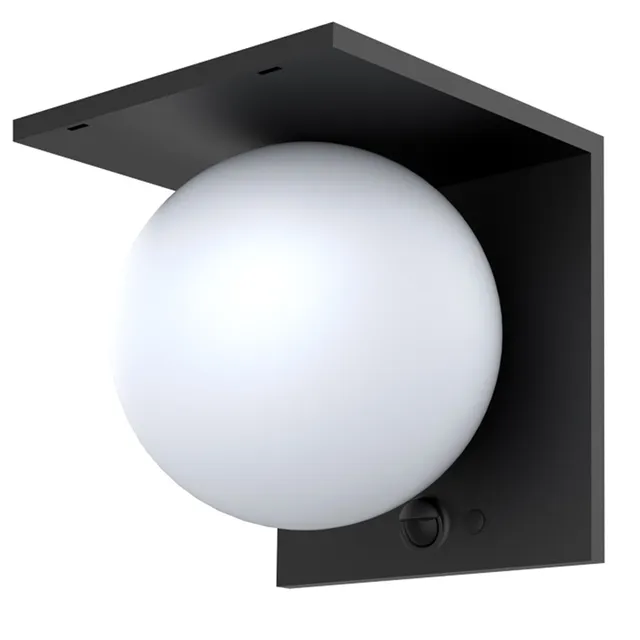 Red Deco Bolly Wall applique murale solaire LED blanc froid H14cm