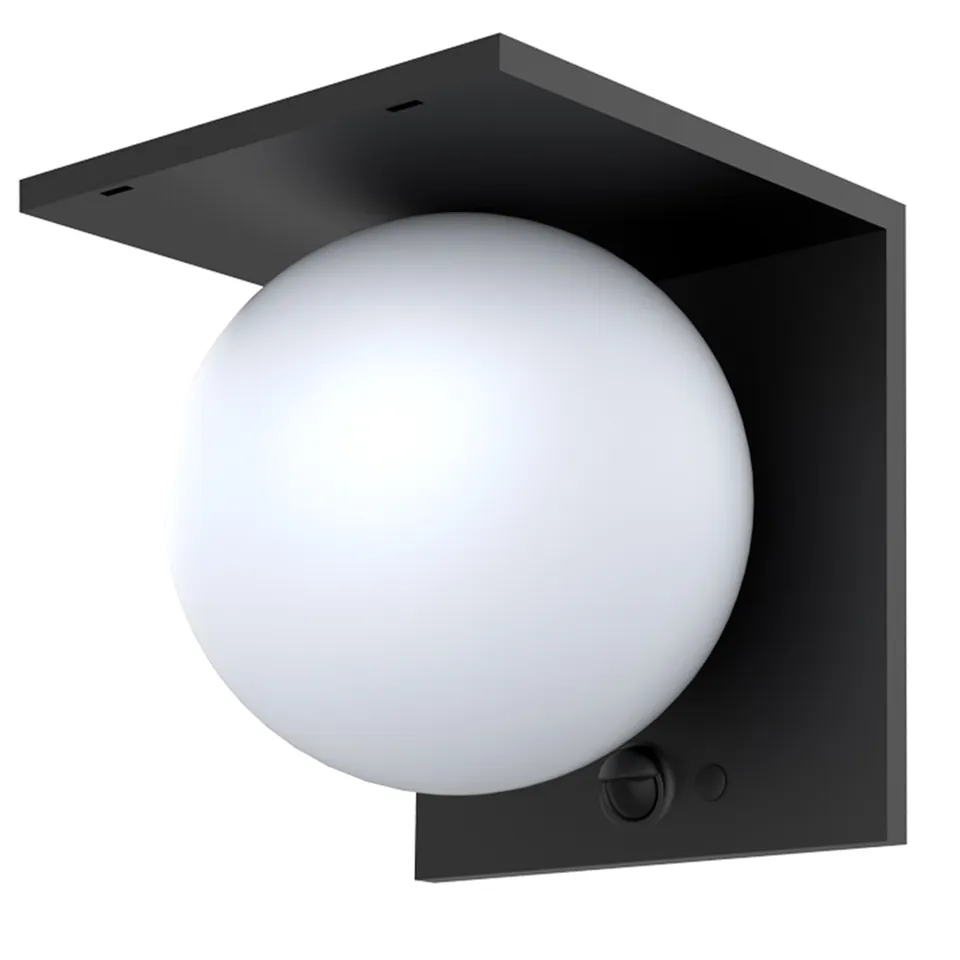 Red Deco Bolly Wall applique murale solaire LED blanc froid H14cm