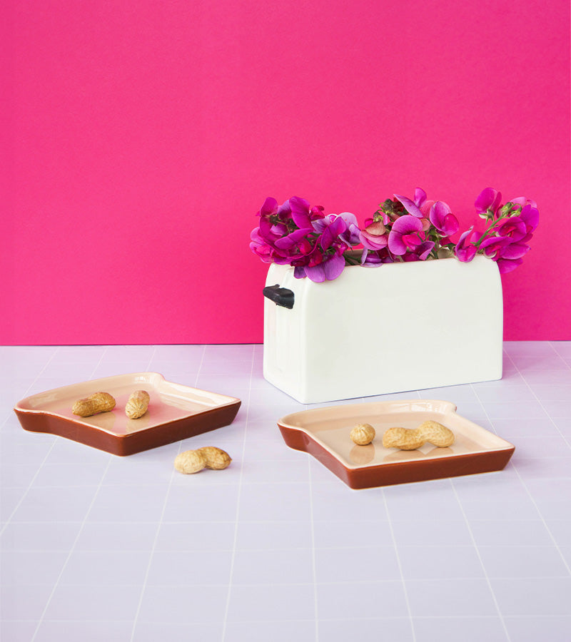 L'avant gardiste Table Fun pot rangement Toaster brunch