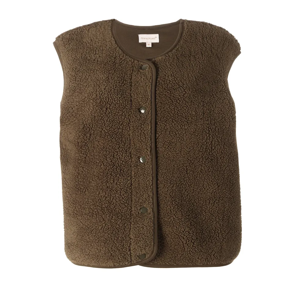 Stokomani Mode veste sans manche moumoute taille M