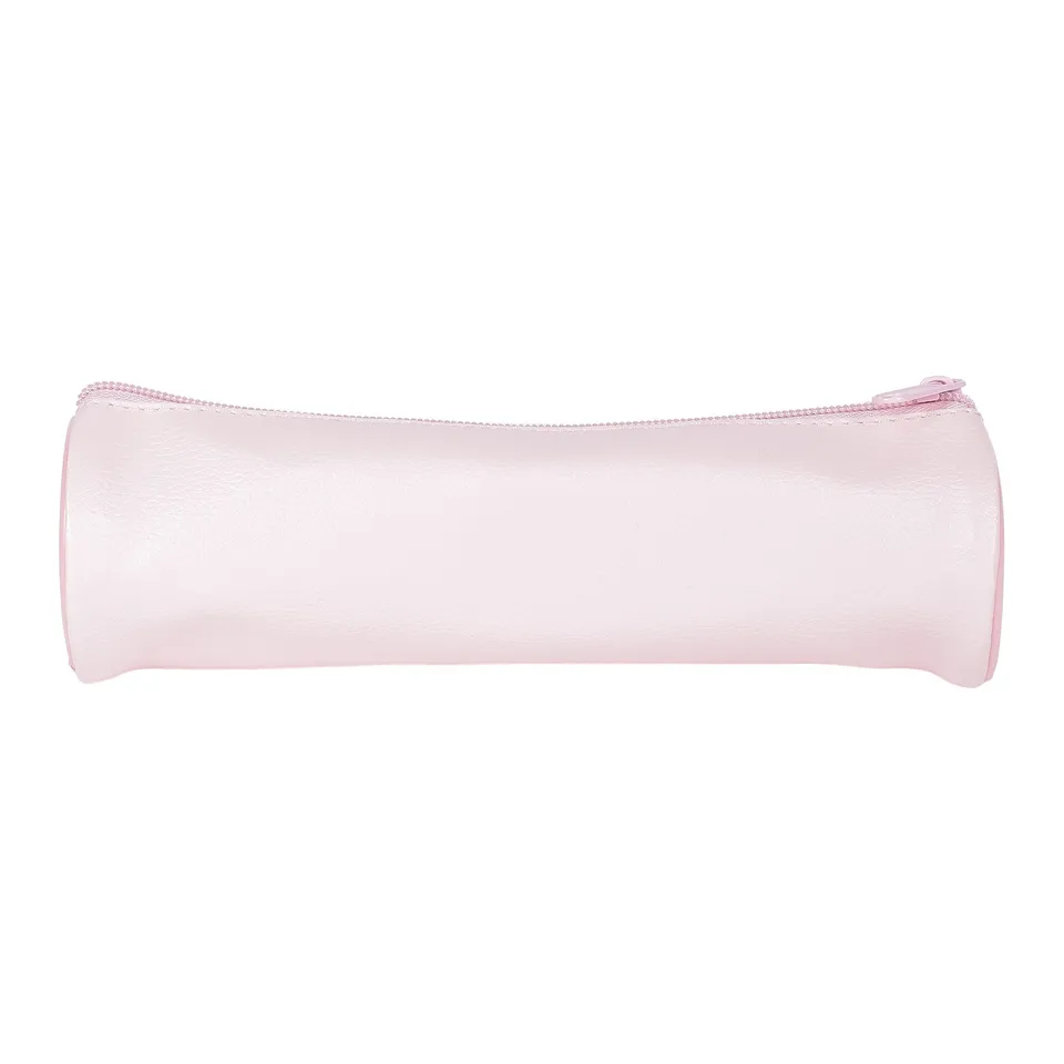 Stokomani Mode trousse imitation cuir rose clair compacte