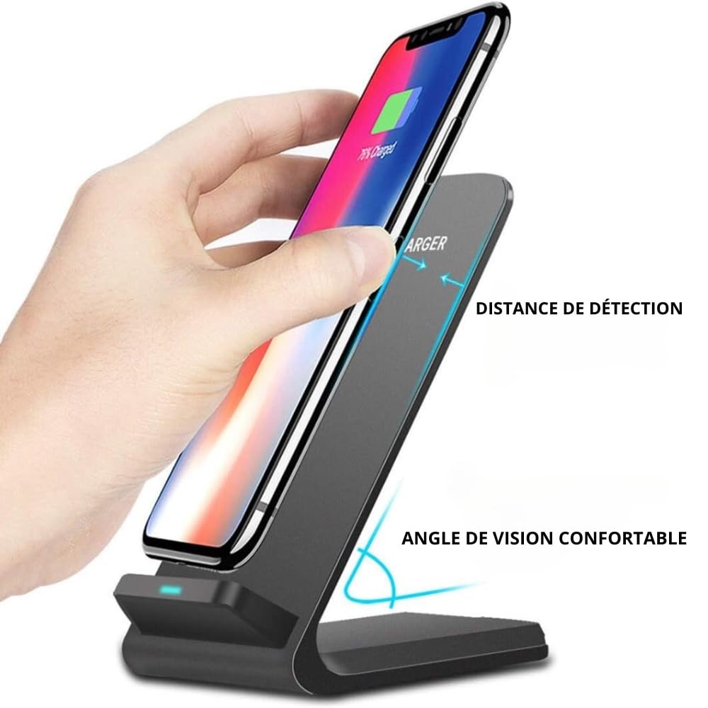 Shop-Story Wirstand chargeur induction 15W support Qi