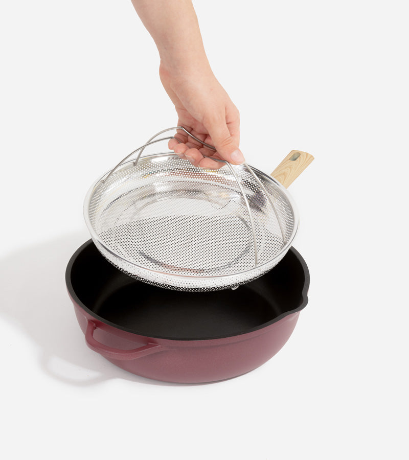 Cookut La Fabuleuse poêle 8 en 1 Rubis 24 cm