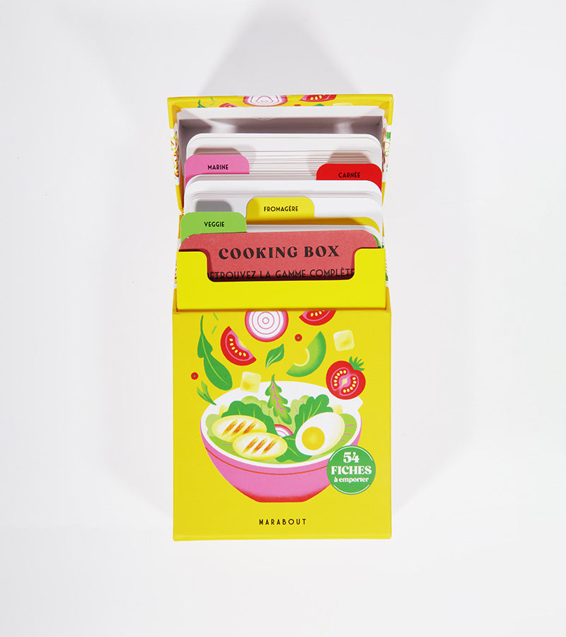 L'avant gardiste Cooking box Salades boîte fiches recettes