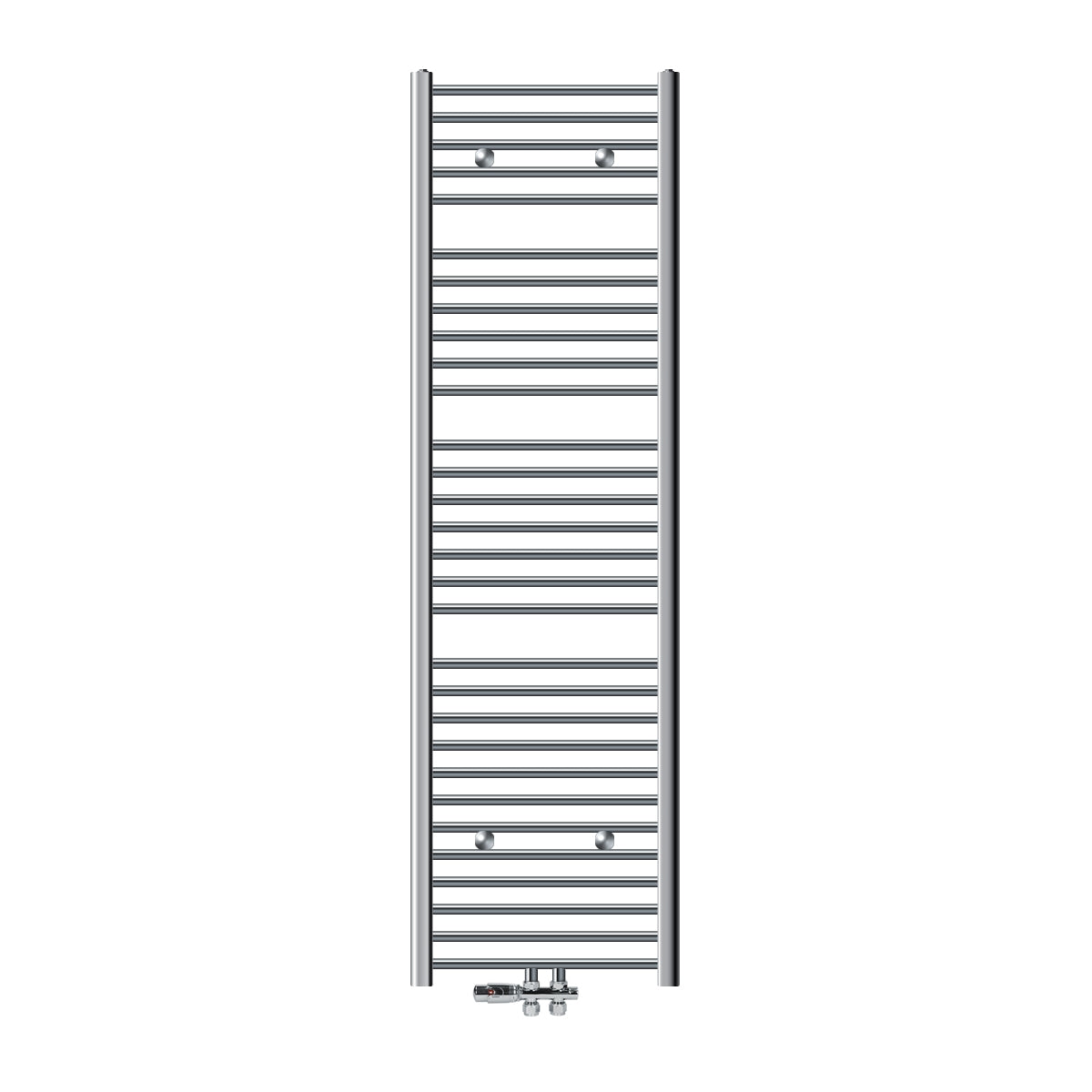 LuxeBath Sahara radiateur salle de bain chrome 500x1800 courbe