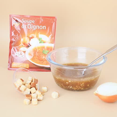 Leader Price Soupe à l'Oignon soupe 51g aux croûtons