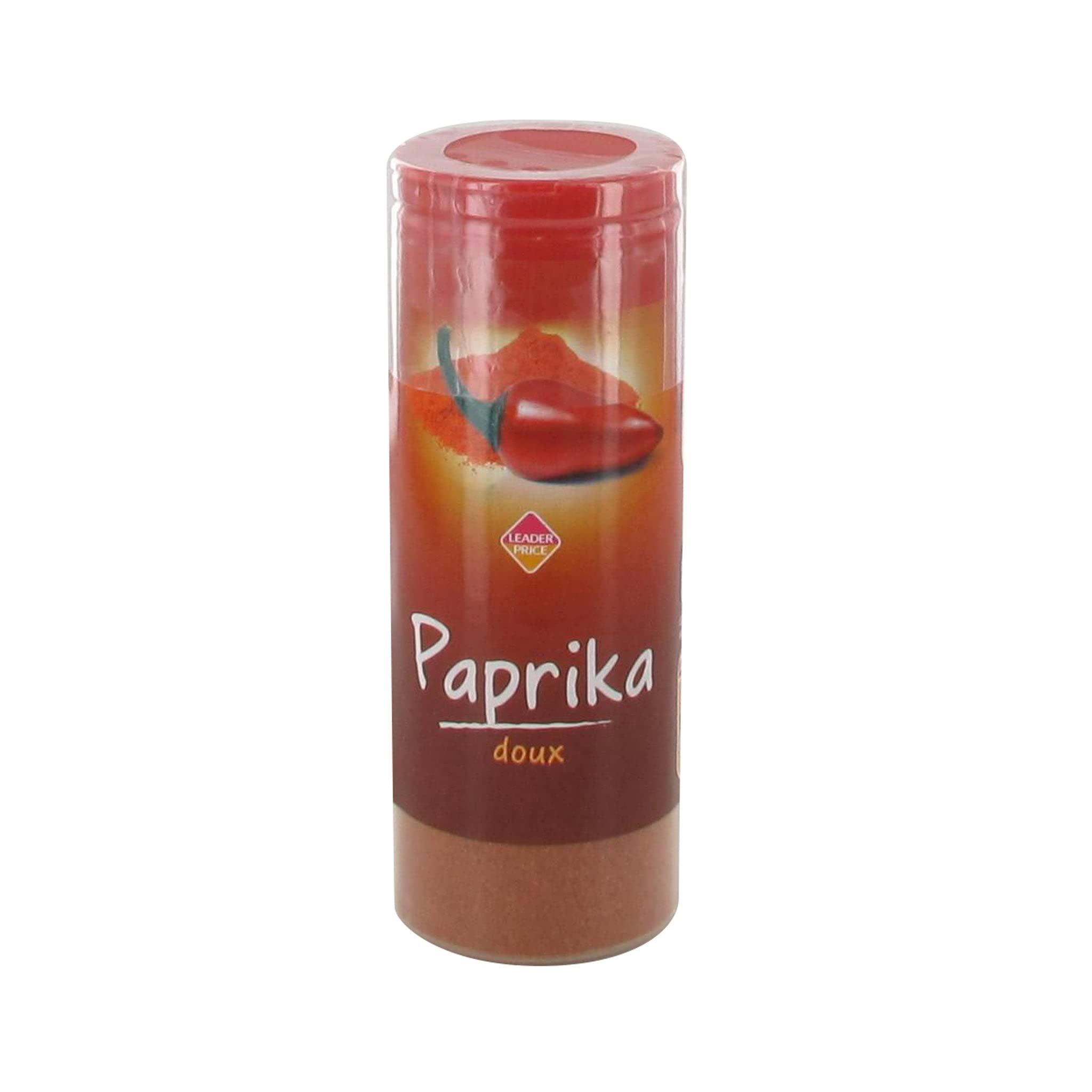 Leader Price paprika moulu doux épice 30g goût doux