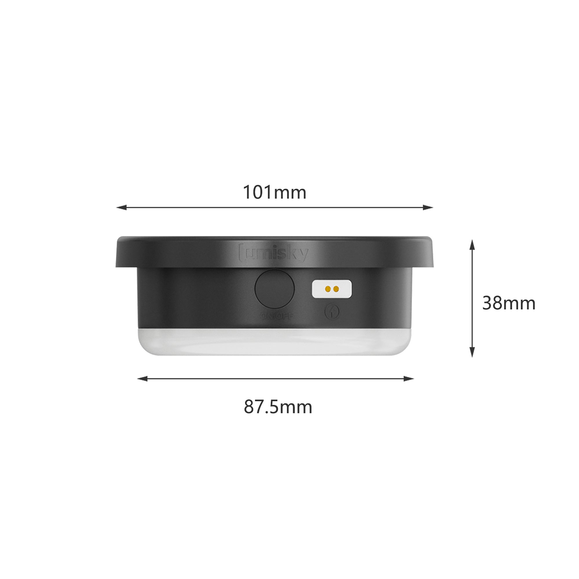 Red Deco Sunny Small Round Module Solaire LED D10cm 200Lm