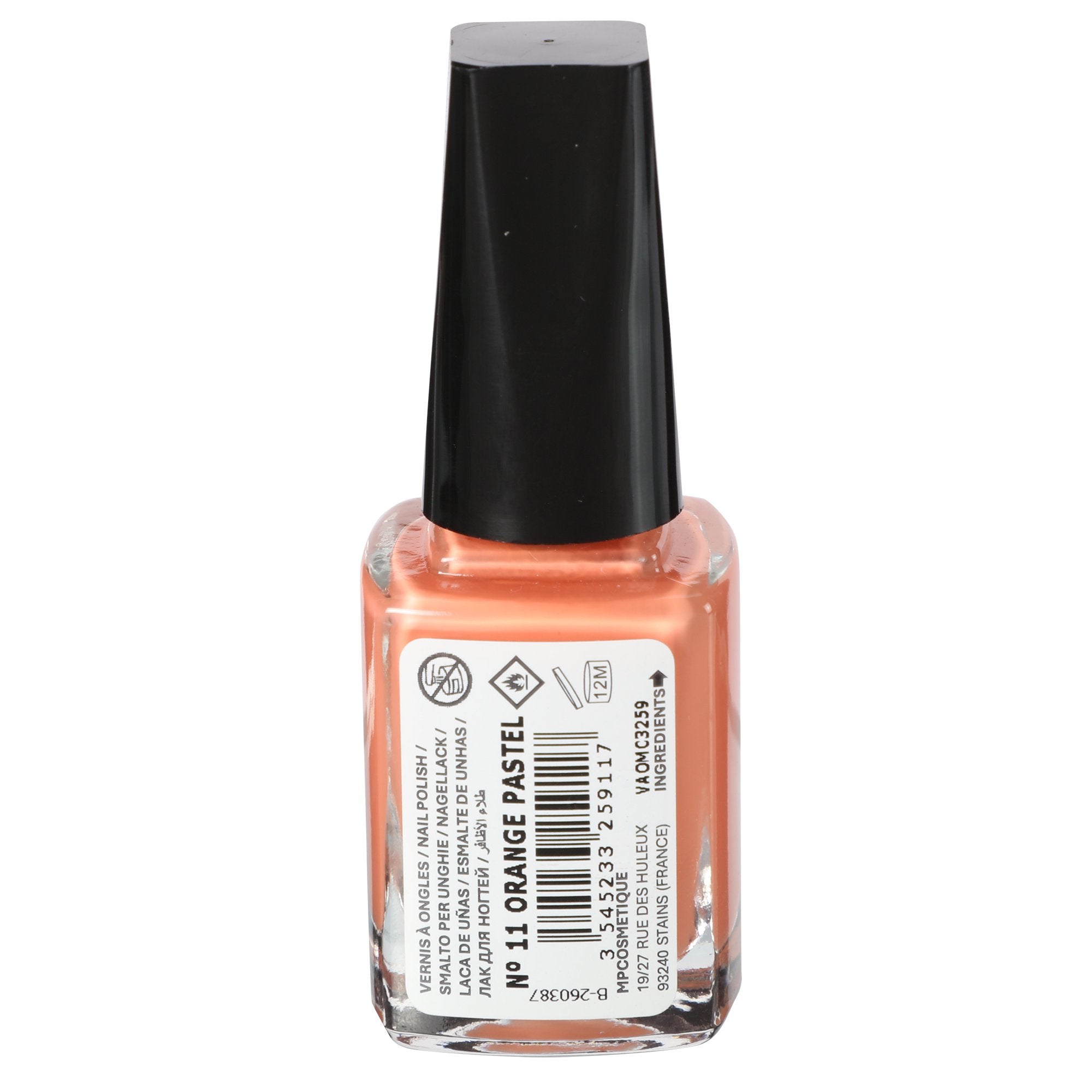Stokomani Beauté et bien-être vernis à ongles orange pastel été