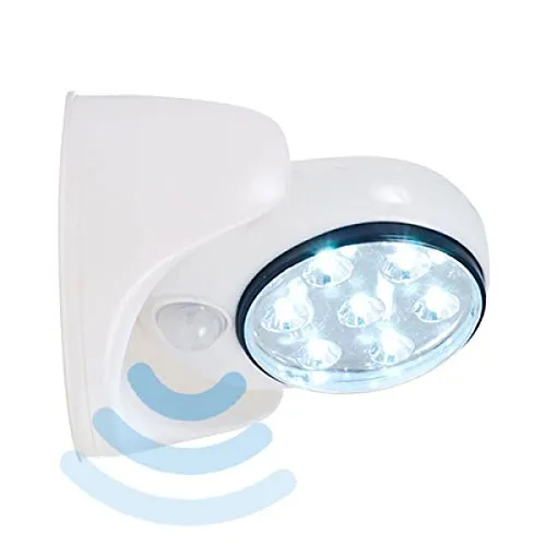 Shop-Story Maison Lampe LED détecteur 360° blanc piles