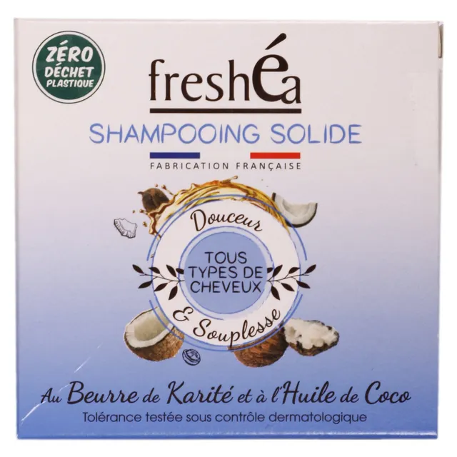 Stokomani shampoing solide karité et coco cheveux