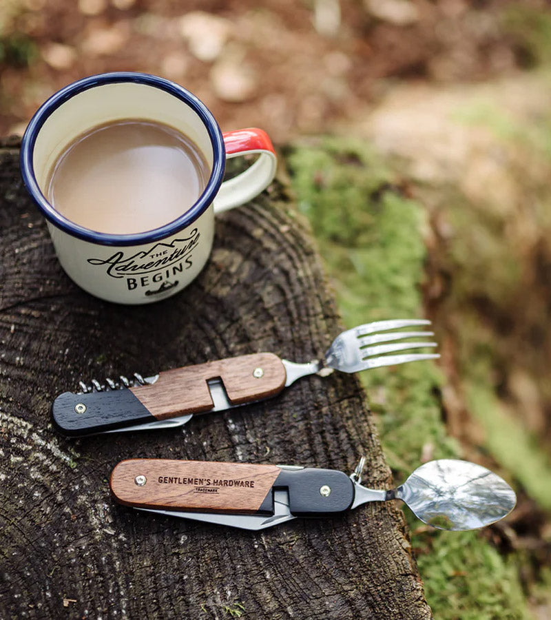 L'avant gardiste Outdoor couverts camping multi-outils inox