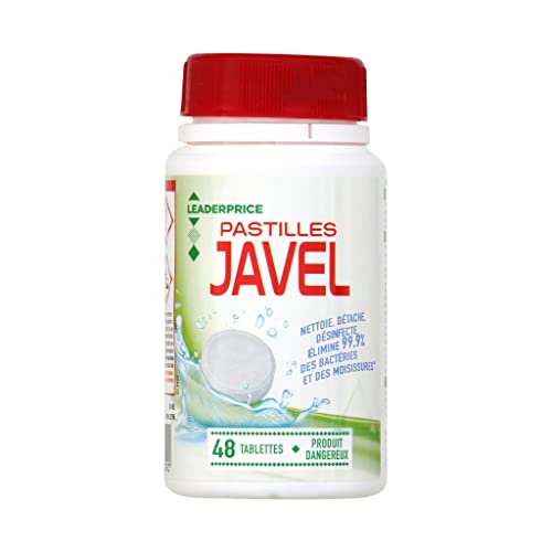 Leader Price pastilles javel WC 156g désinfectant
