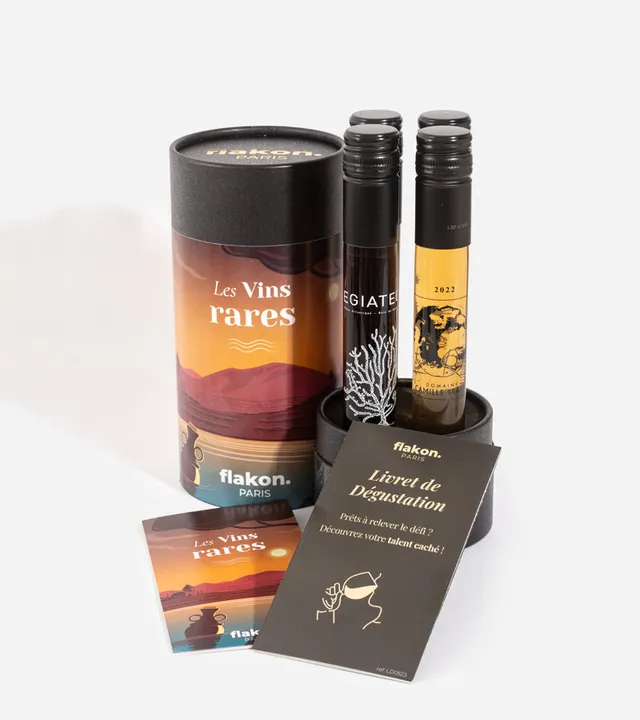 L'avant gardiste Les Vins Rares coffret oenologie 4 vins