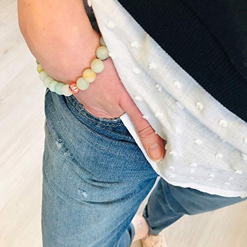 Shop-Story Lifestyle Bracelet amazonite méditation perles