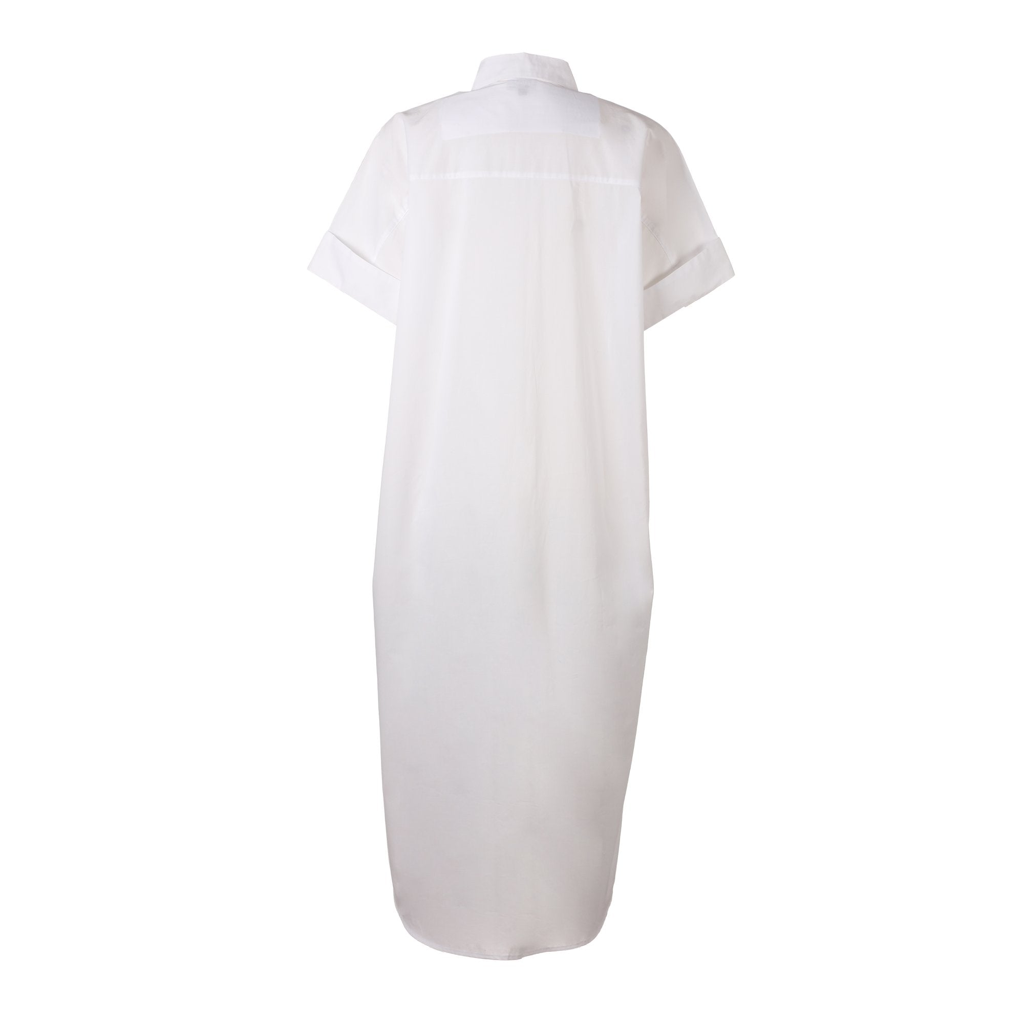 Stokomani Mode robe chemise longue blanche taille 38