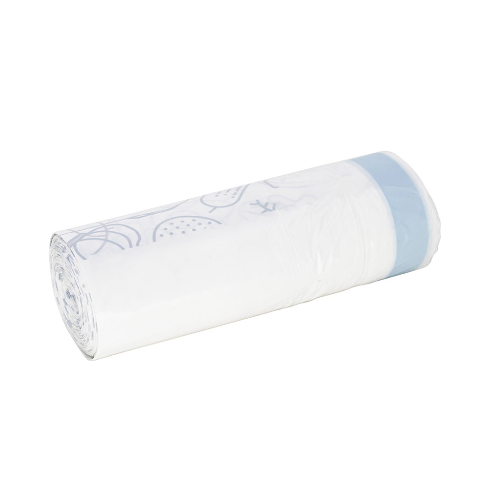 Red Deco Biny sacs poubelle blanc 50L x60 lien coulissant