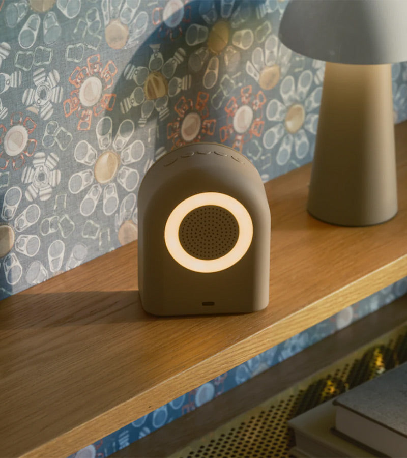 L'avant gardiste High-tech Ivy réveil lumière Terracotta