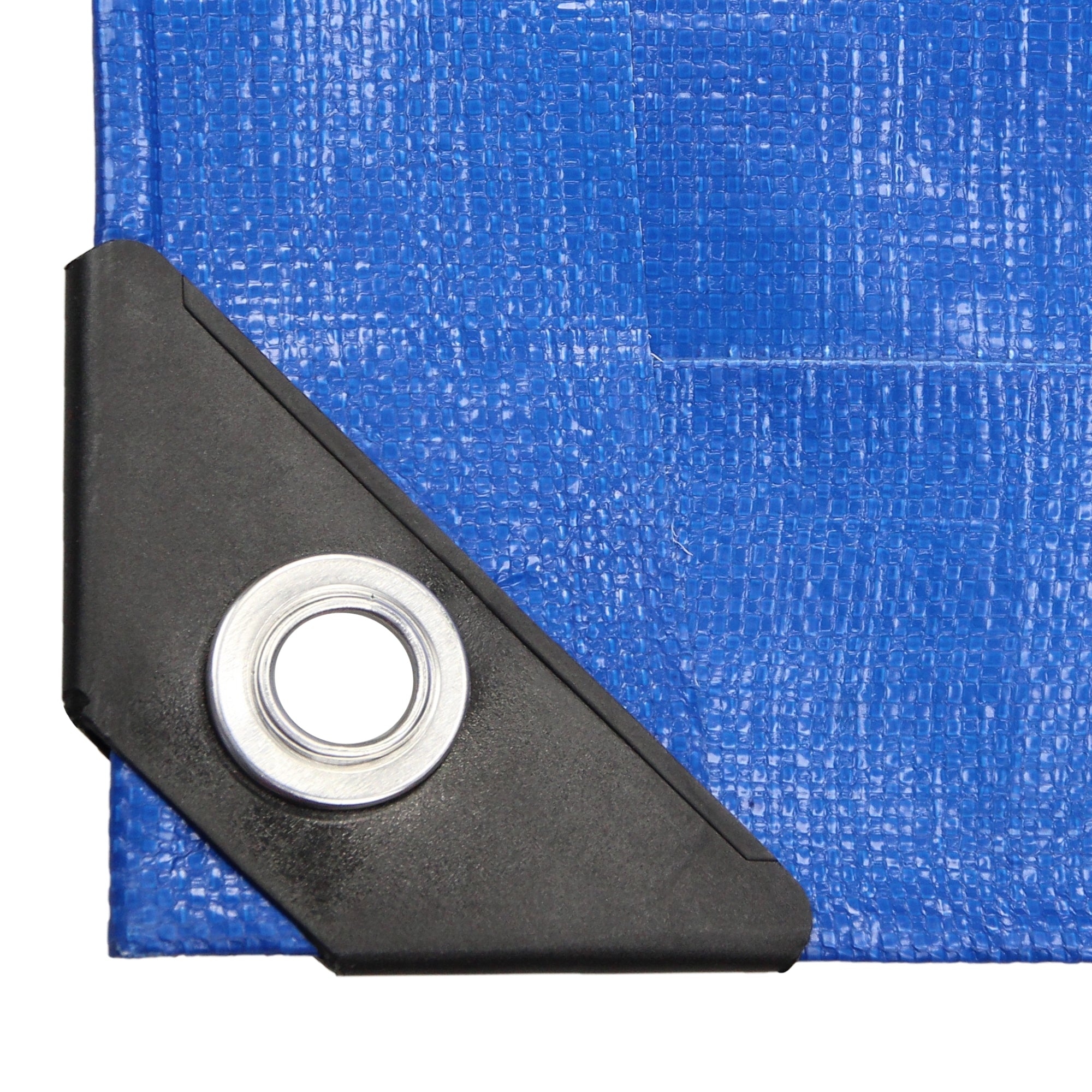 ECD Germany Garten bâche bleue 8x10 m 180g/m² PE à œillets