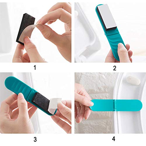 Shop-Story Maison Lève-Cuvette Portable Vert Hygiénique