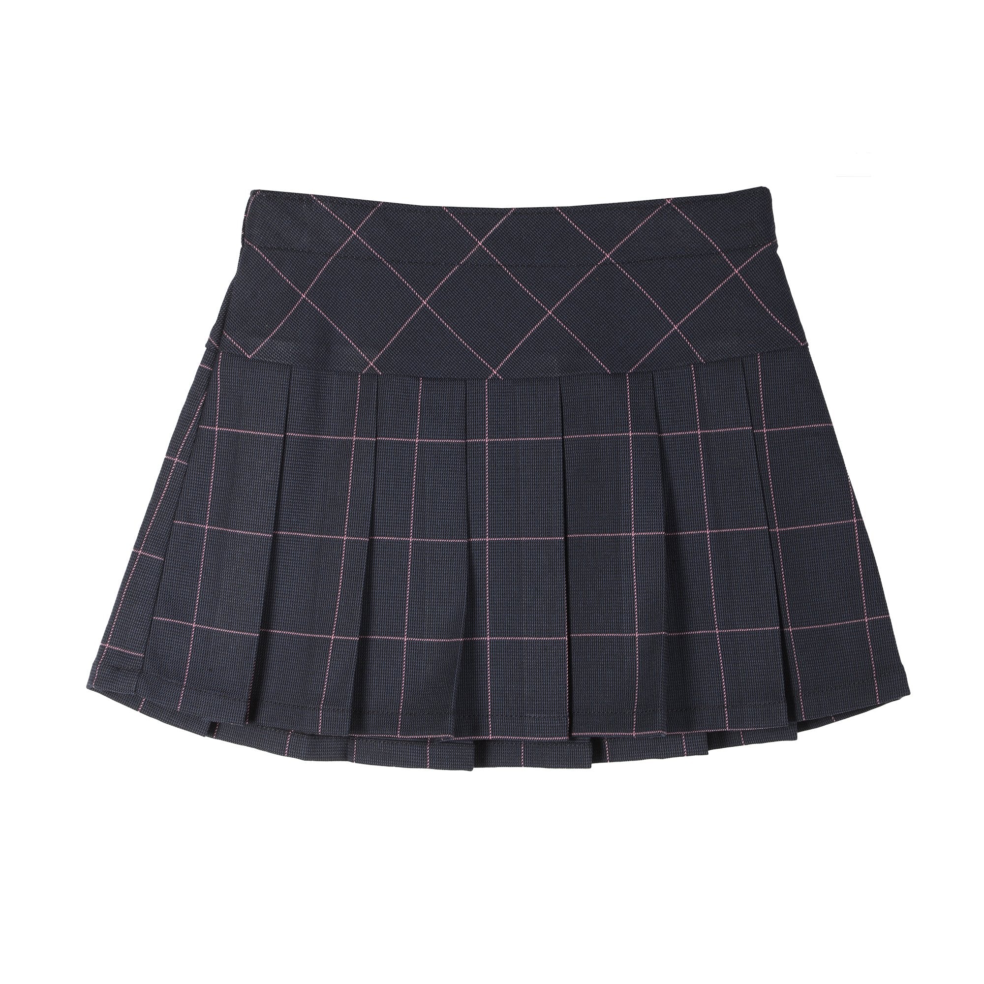 Stokomani Mode Jupe plissée fille bleu foncé 08A