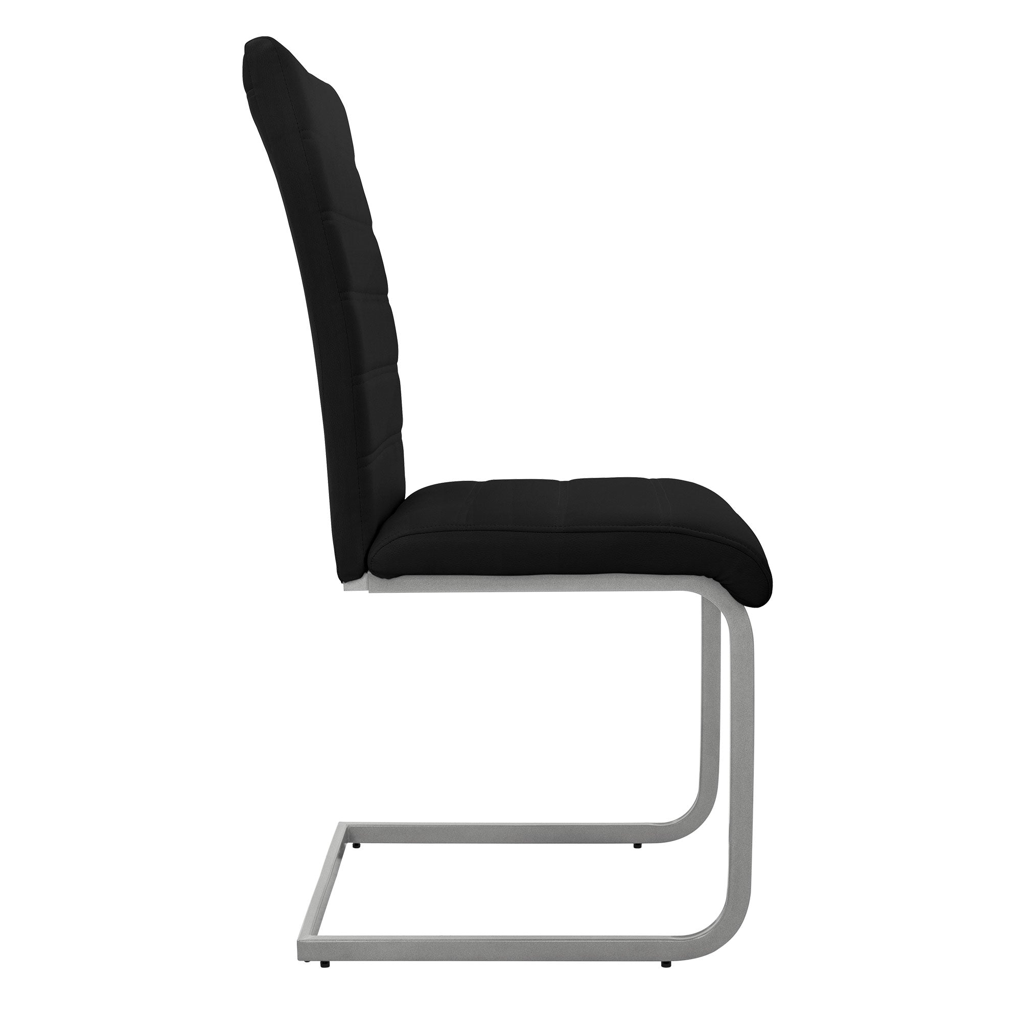 ECD Germany Möbel chaise cantilever similicuir noir lot 6
