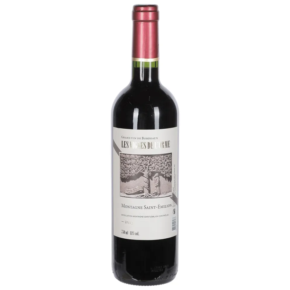 Vignes de l’Orme vin rouge AOC Montagne Saint-Émilion 2023