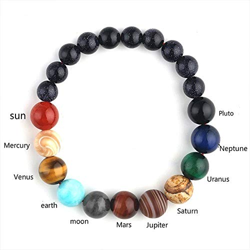 Shop-Story Lifestyle Bracelet Système Solaire 11 Planètes élastique