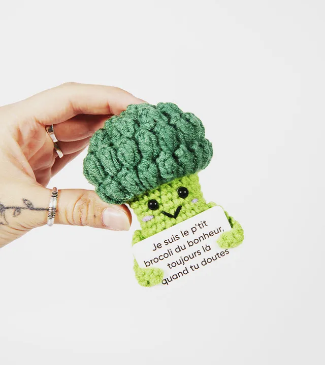 L'avant gardiste Maurice le brocoli peluche mini kawaii