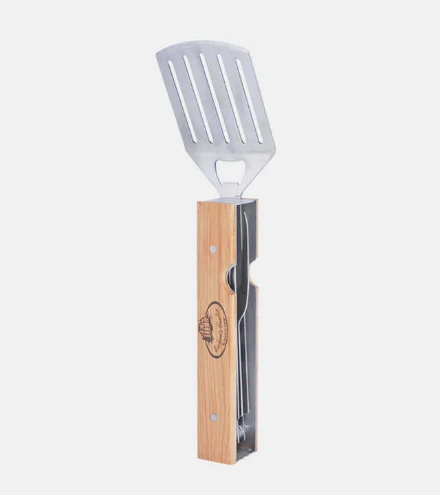 L'avant gardiste Outdoor ustensile barbecue 4 en 1 pliable