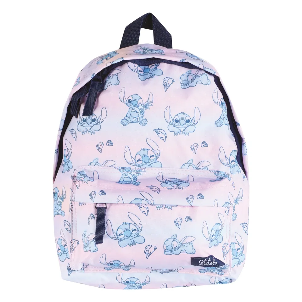 Stitch sac à dos 1 compartiment enfant bleu