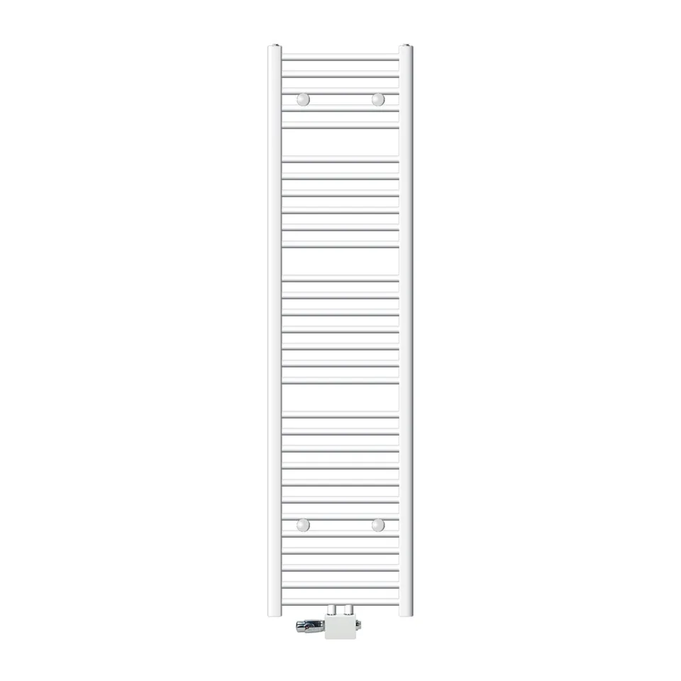 ECD Germany LuxeBath sèche-serviettes blanc 400x1800 + robinet