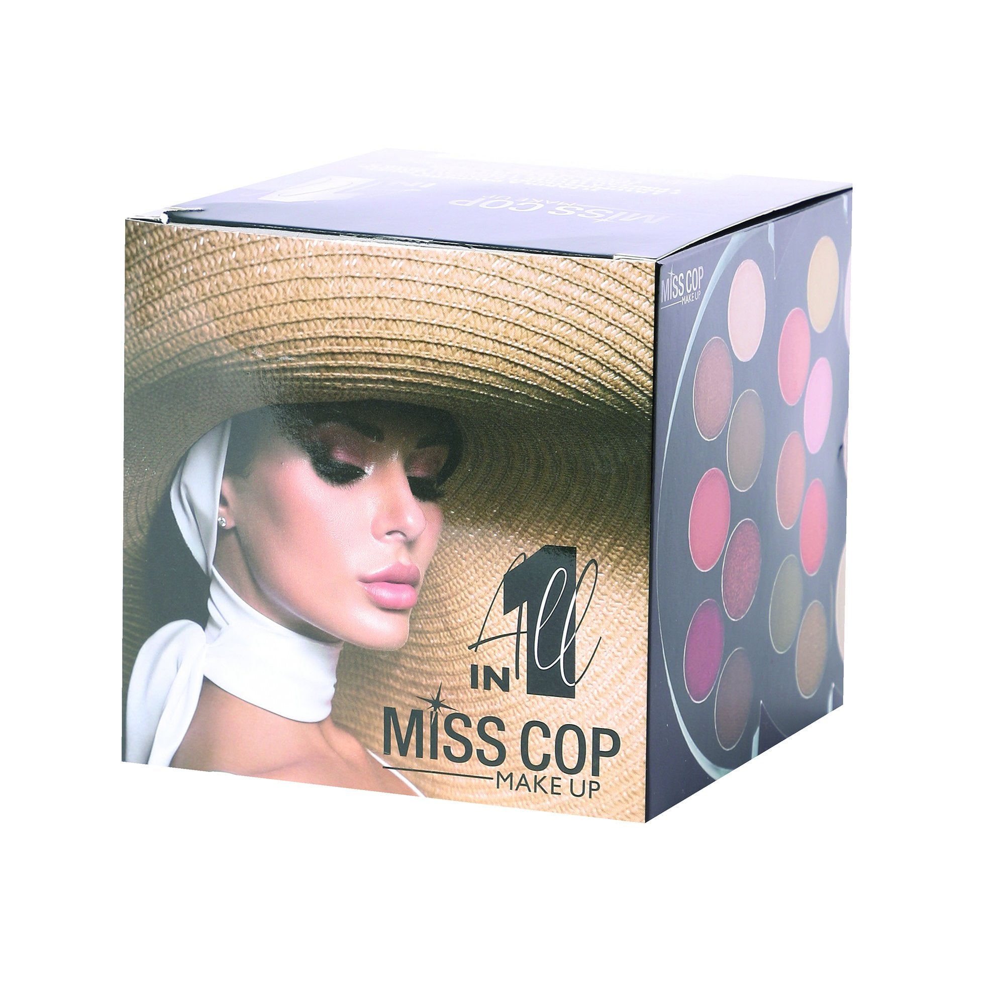 Miss Cop coffret maquillage complet 21 fards miroir