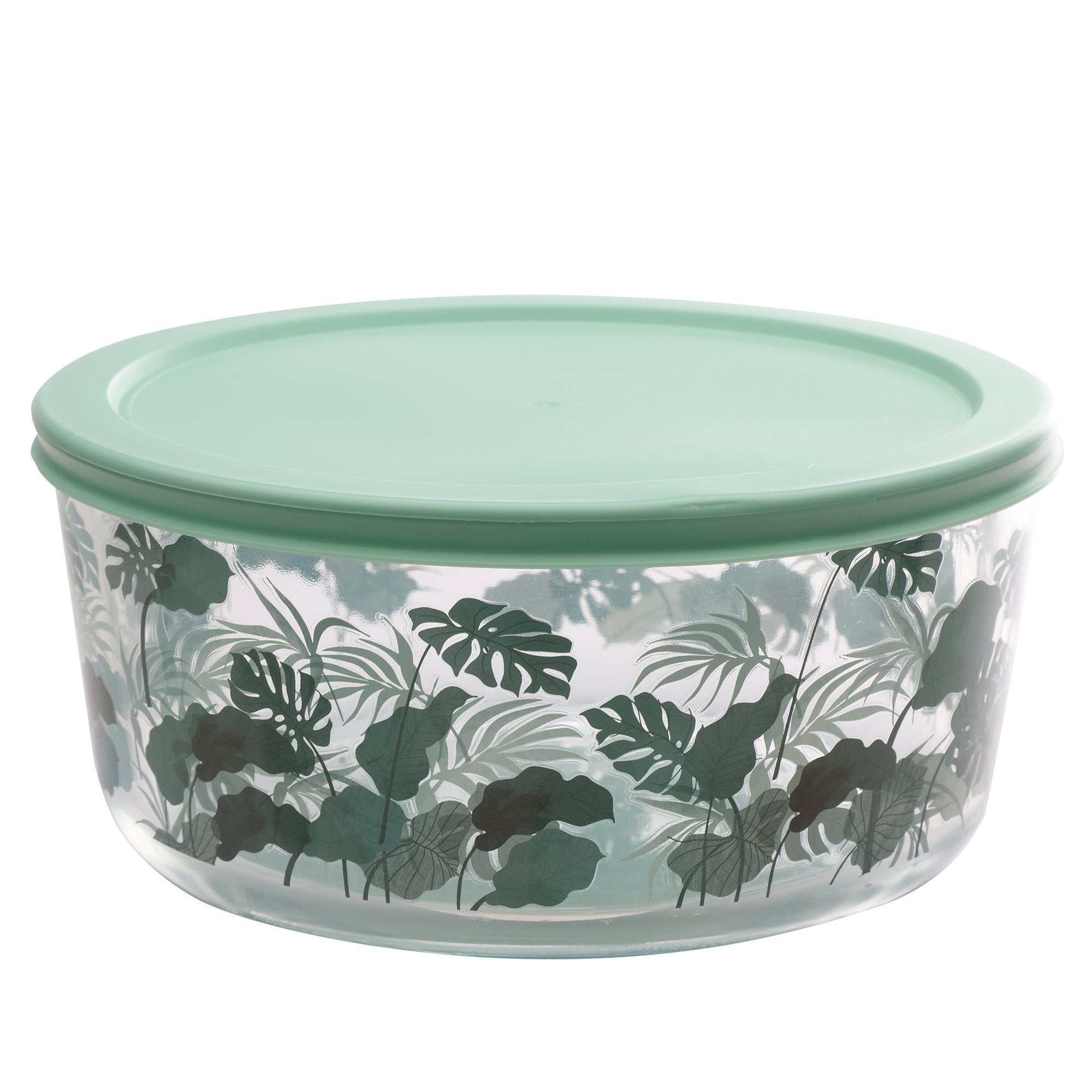Stokomani Maison lot 3 boîtes conservation verre vert