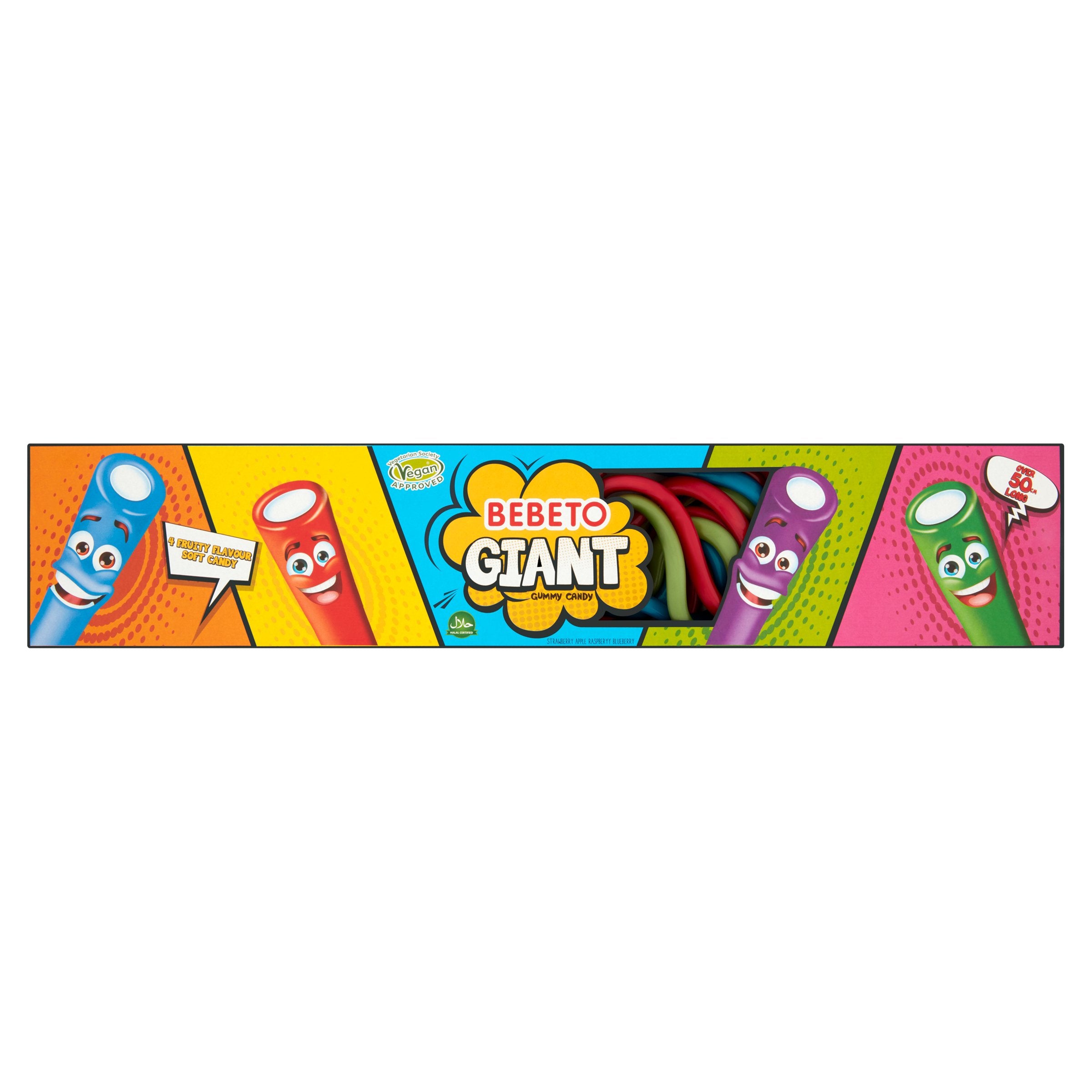 Stokomani Bebeto Giant bonbons gélifiés sachet