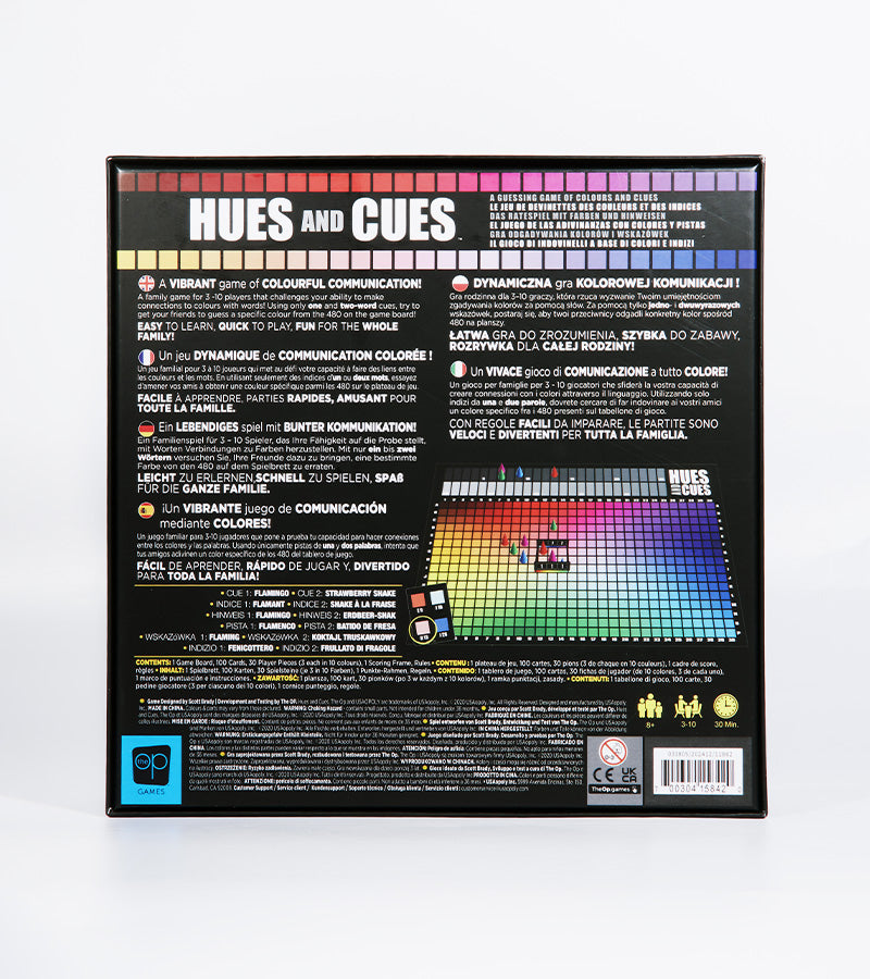 L'avant gardiste Fun & Jeux Hues and Cues jeu de couleurs famille