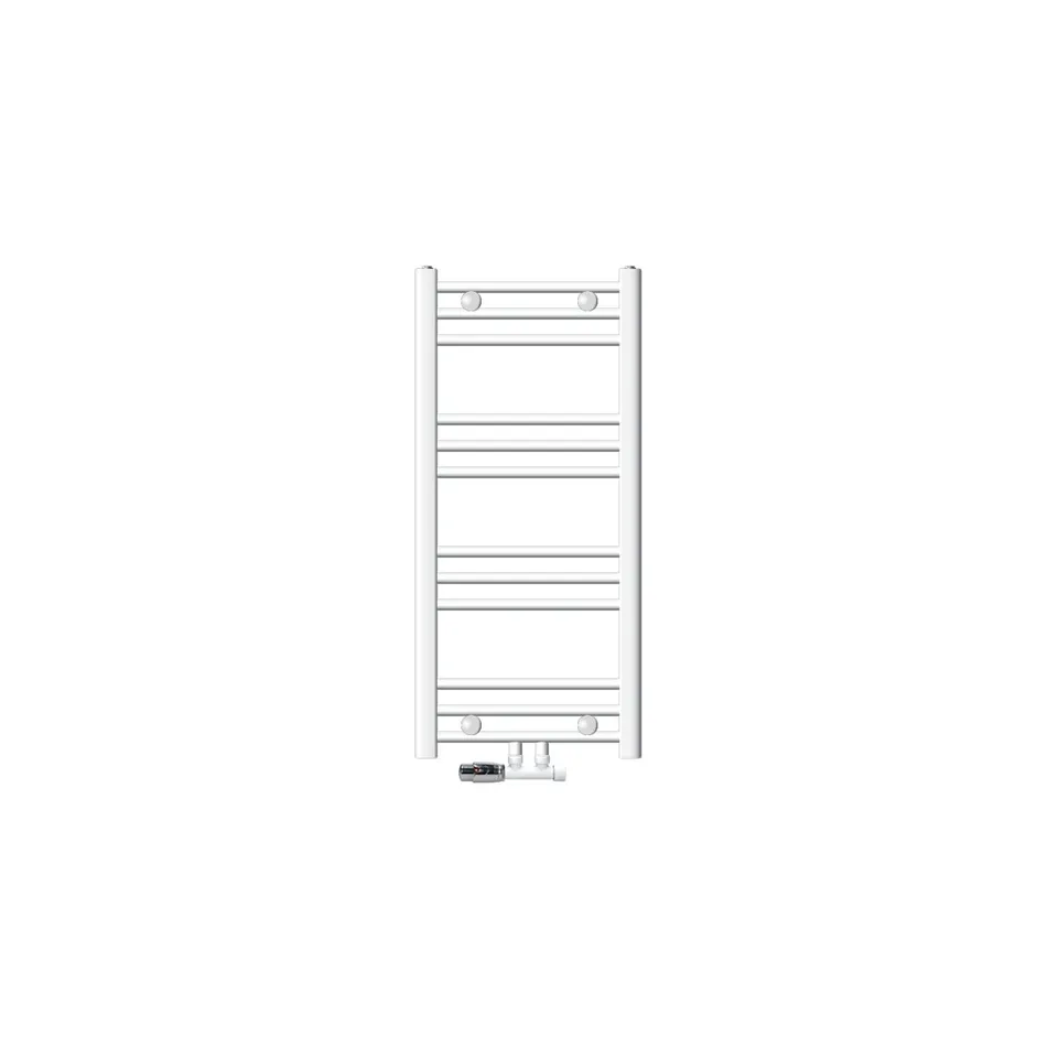 ECD Germany Sahara sèche-serviettes blanc 400x800 mm courbé