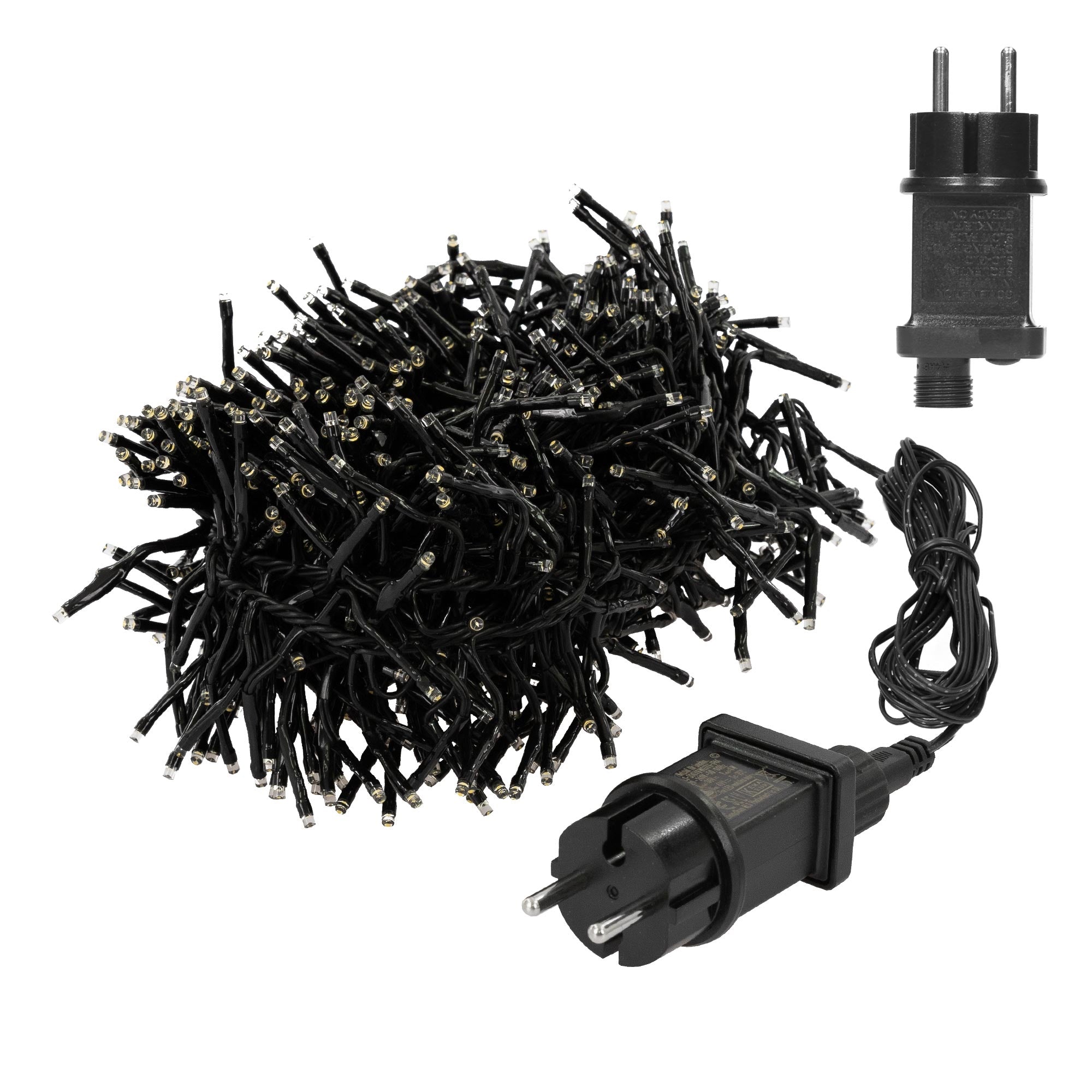 ECD Germany Cluster guirlande LED 8,5 m 1152 blanc chaud