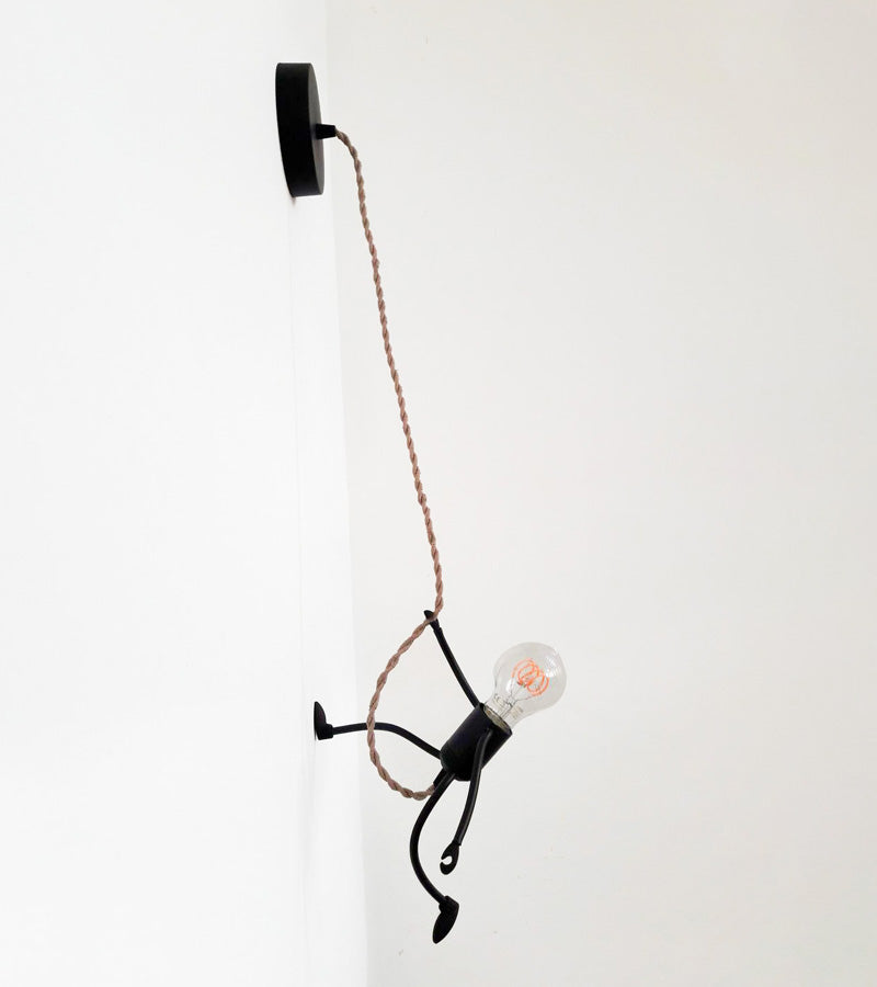 Mr. Bright lampe à suspension bonhomme lumière douce