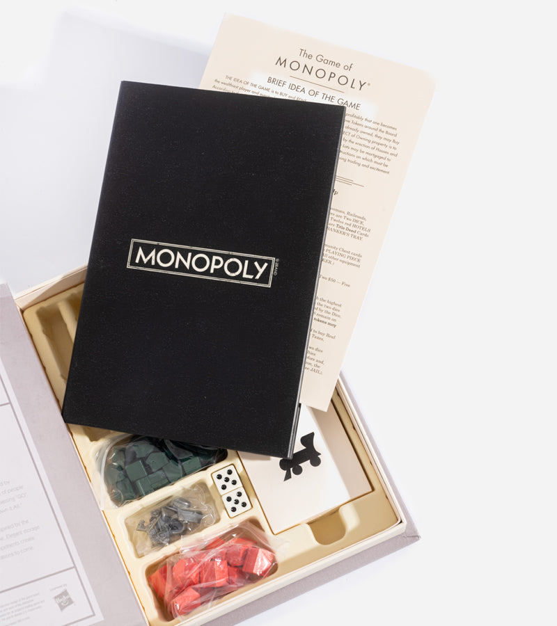 Monopoly Vintage Livre Edition jeu de société famille rétro