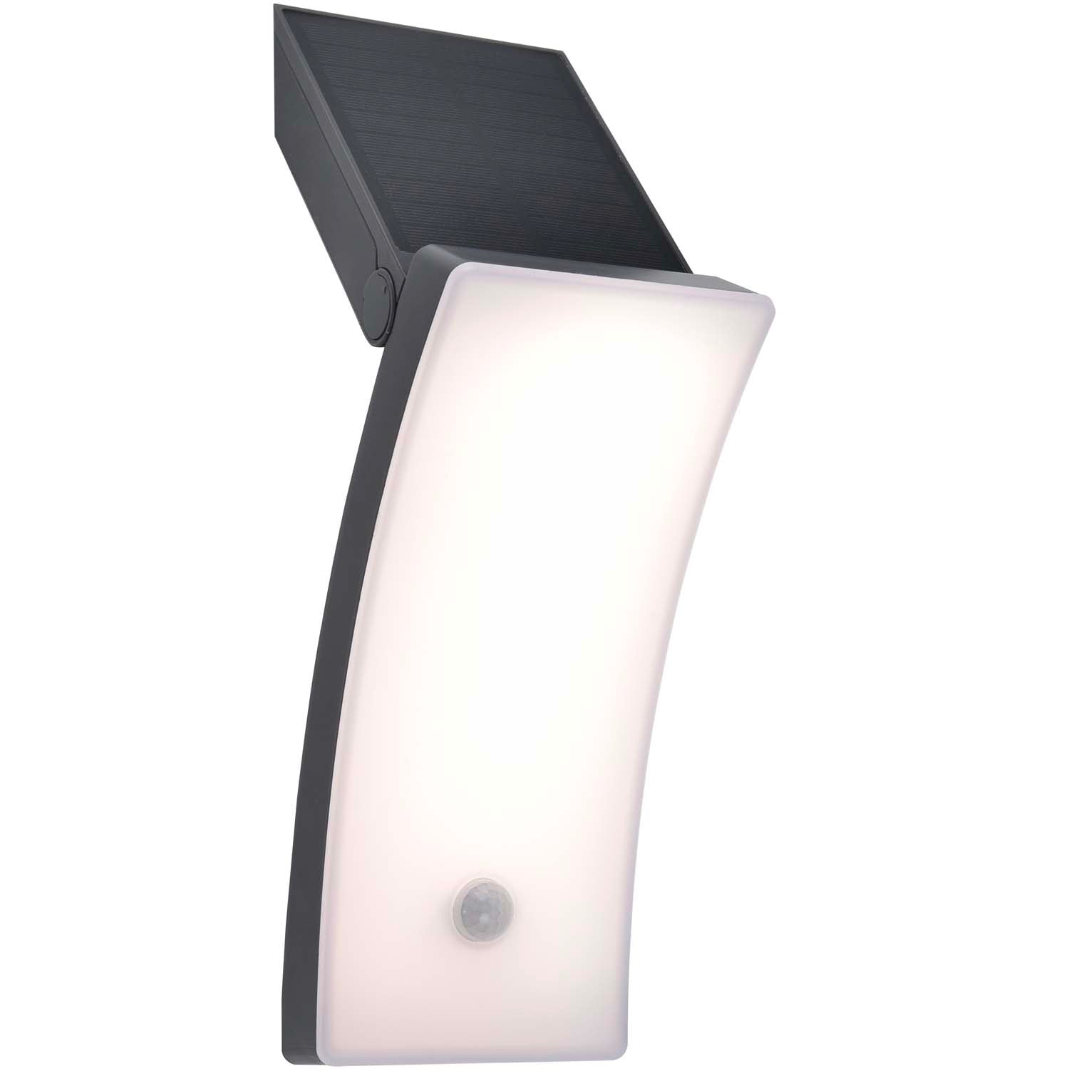 Red Deco Kira applique solaire gris LED blanc H29,6 cm