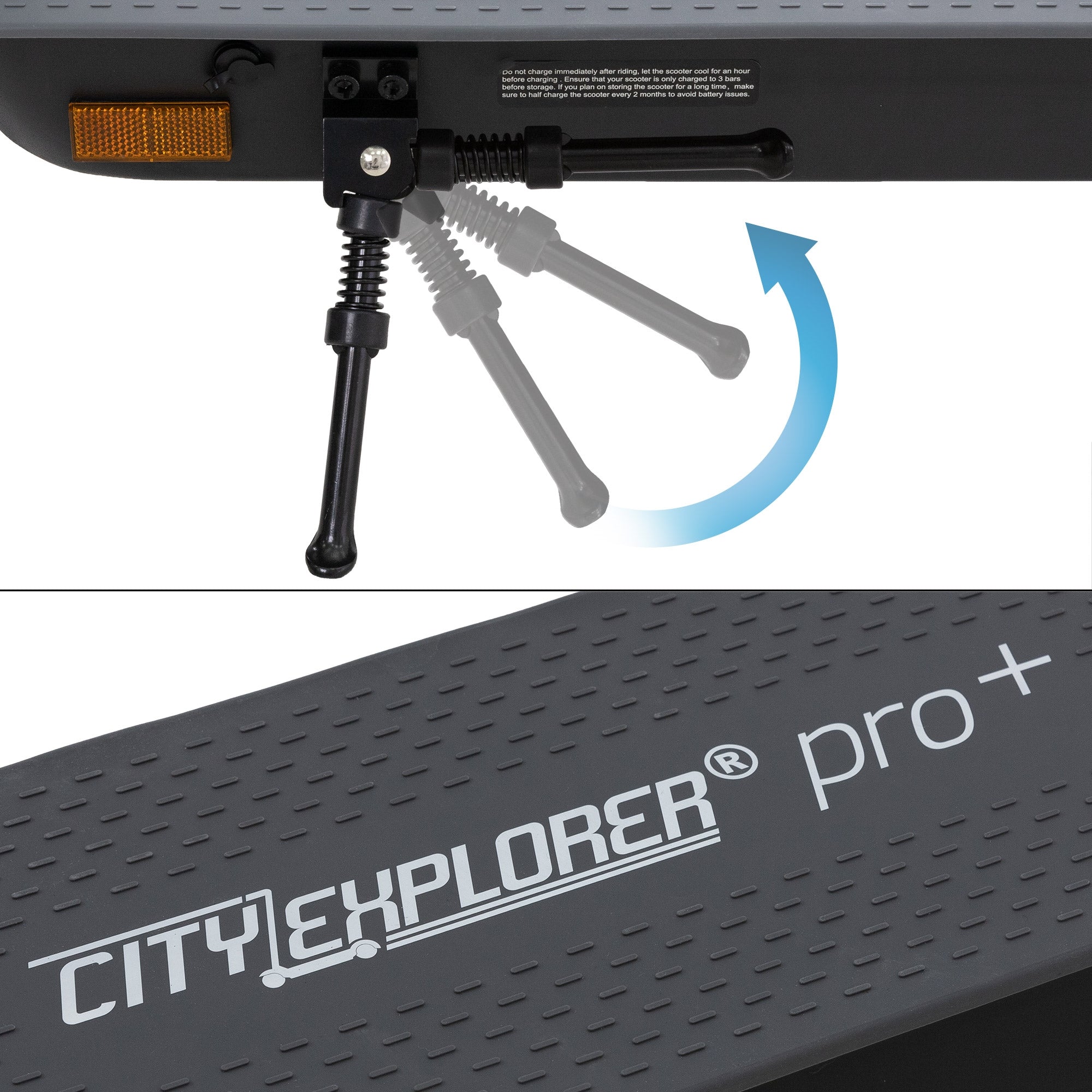 ECD Germany City Explorer Pro+ trottinette électrique 40 km 350W